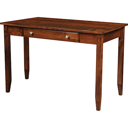 Transitional Solid Wood 48" Writing Desk